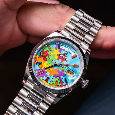 rolex puzzle day date price